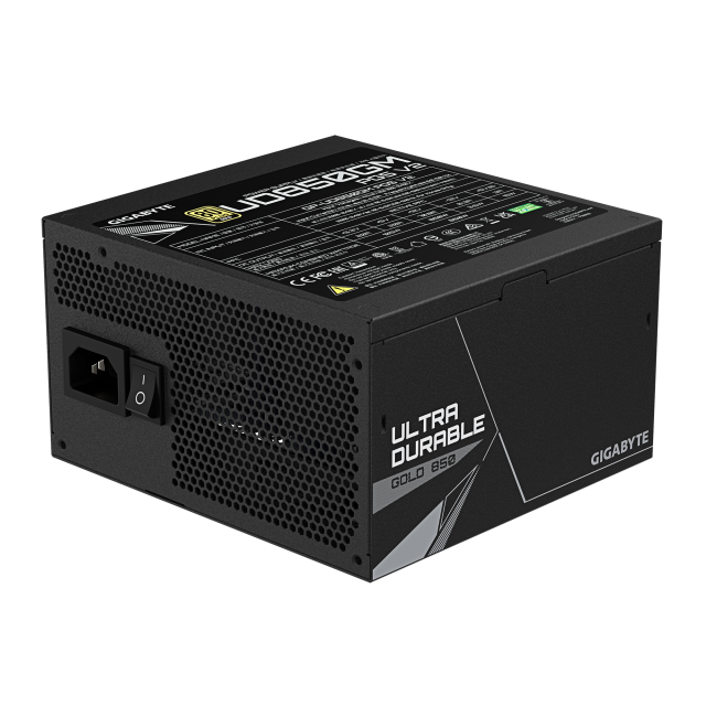 Power Supply Gigabyte P850GM PG5 V2, 850W, 80+ GOLD, Modular, PCIe 5.1 Ready 