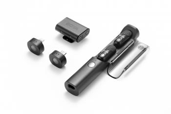 Mini Wireless Microphone All-in-One BOYA MAGIC 02 - Lightning + USB-C