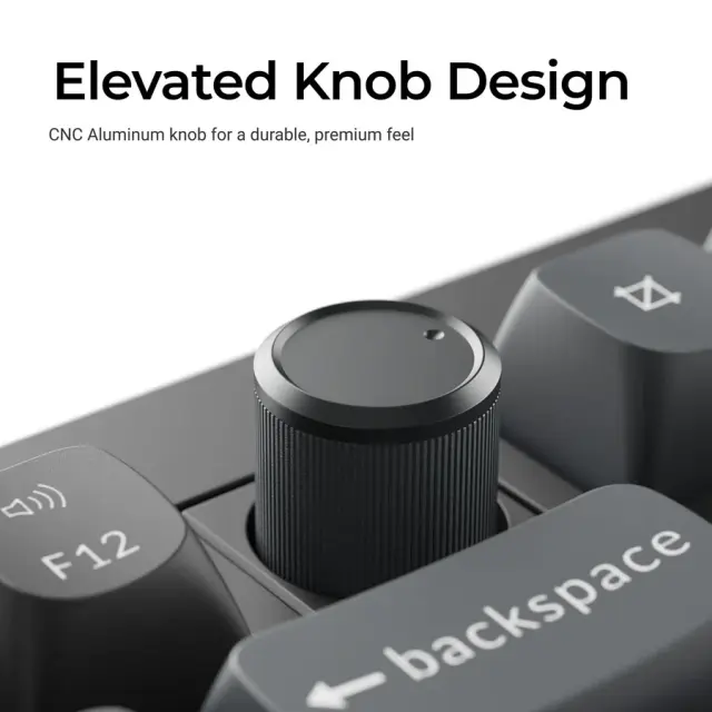 Wireless Mechanical Keyboard Keychron V6 Ultra 8K - Silk POM Switch Red 