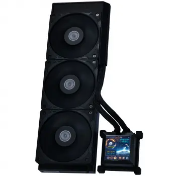 CPU Cooler Lian Li HydroShift LCD 360 Silent -  Black