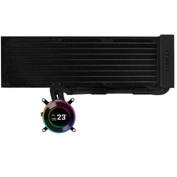 CPU AiO Cooler Lian Li HydroShift II LCD-C 360 Fanless ARGB - Black