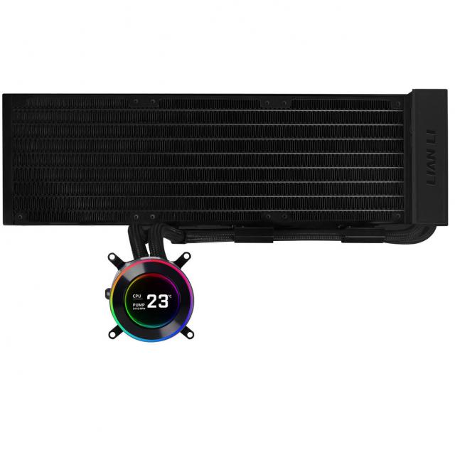 CPU AiO Cooler Lian Li HydroShift II LCD-C 360 Fanless ARGB - Black 