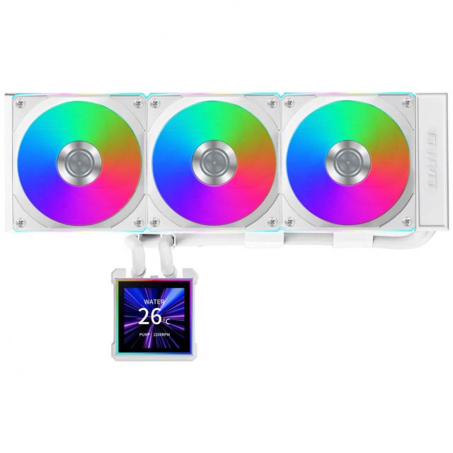 CPU AiO Cooler Lian Li HydroShift II LCD-S 360CL RGB - White 