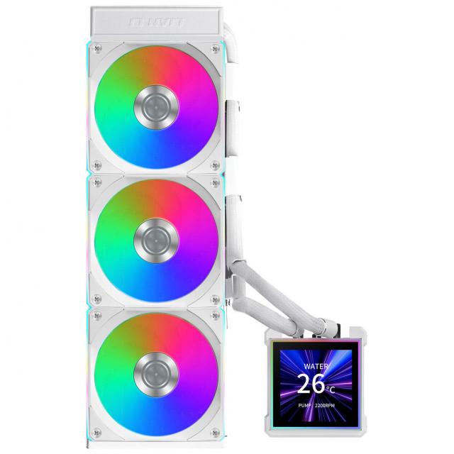 CPU AiO Cooler Lian Li HydroShift II LCD-S 360CL RGB - White 