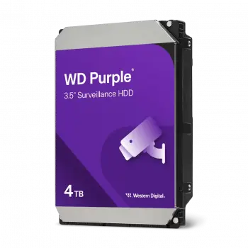 HDD WD Purple, 4TB, 5400rpm, 128MB, SATA 3, WD44PURZ