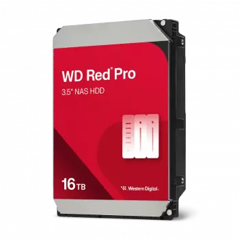 Хард диск WD Red Pro, 16TB NAS, 3.5", 512MB, 7200RPM, WD161KFGX