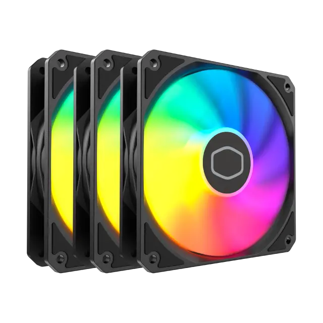 Комплект вентилатори 3-Pack Cooler Master MasterFan MF120 Lite ARGB 