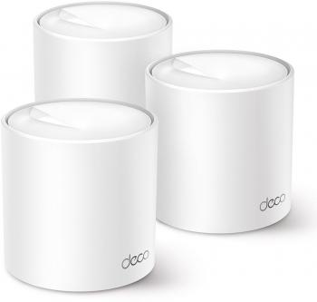 TP-Link Deco X50, 3 pack, 3x LAN/WAN, 2.4/5 GHz, 574 - 2402 Mbps, Gigabit