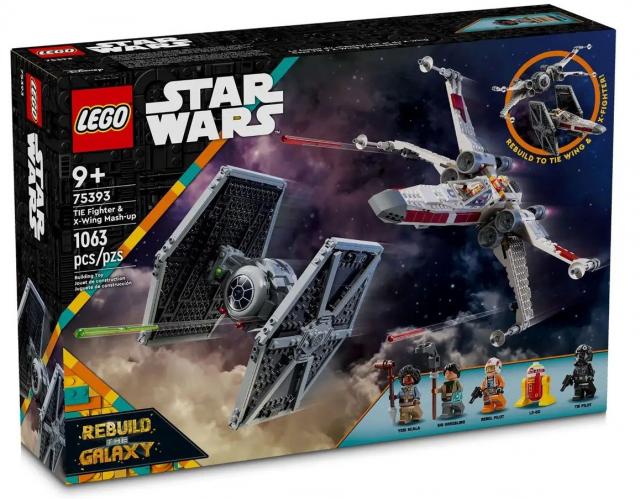 LEGO Star Wars - Mash Up TIE Fighter X-Wing, 75393 