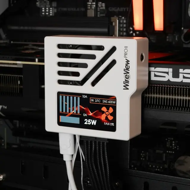 Thermal Grizzly WireView Pro II GPU 12V-2x6 - White 