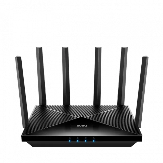 Wireless router Cudy WR6500H, BE6500 2.5Ghz Wi-Fi 7, 1x2.5Gbps WAN port, 4x10/100/1000, 6x5dBi antennas 