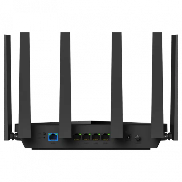 Wireless router Cudy WR6500H, BE6500 2.5Ghz Wi-Fi 7, 1x2.5Gbps WAN port, 4x10/100/1000, 6x5dBi antennas 