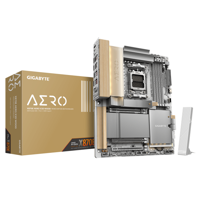 Motherboard GIGABYTE X870E AERO X3D WOOD WIFI7, Socket AM5 