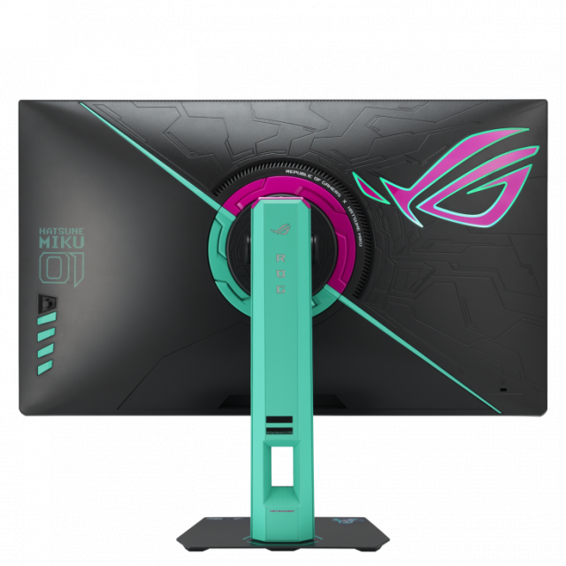 Монитор ASUS ROG Strix XG27ACMEG-G Hatsune Miku Edition - 27" Fast IPS, WQHD(2560x1440), 260 Hz, 1ms, G-Sync Compatible, FreeSync Premium 