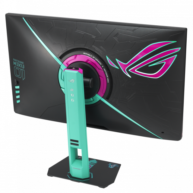 Монитор ASUS ROG Strix XG27ACMEG-G Hatsune Miku Edition - 27" Fast IPS, WQHD(2560x1440), 260 Hz, 1ms, G-Sync Compatible, FreeSync Premium 