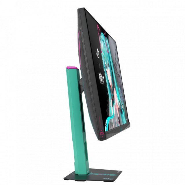 Монитор ASUS ROG Strix XG27ACMEG-G Hatsune Miku Edition - 27" Fast IPS, WQHD(2560x1440), 260 Hz, 1ms, G-Sync Compatible, FreeSync Premium 