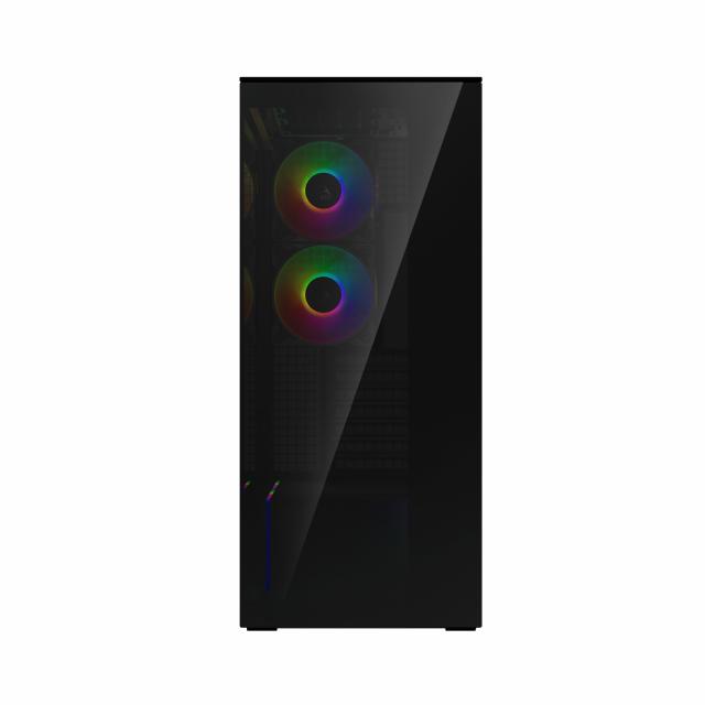 Arctic Case Xtender - Black Mid-Tower 
