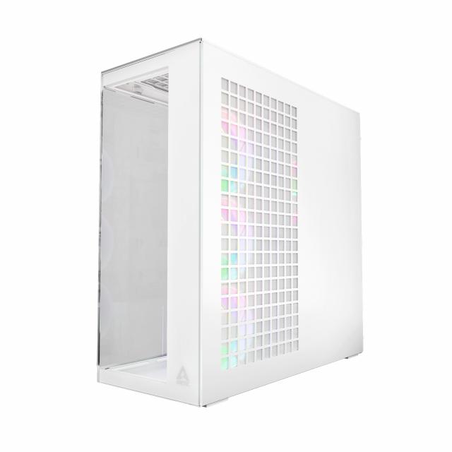 Case Arctic Xtender VG - White Mid-Tower 