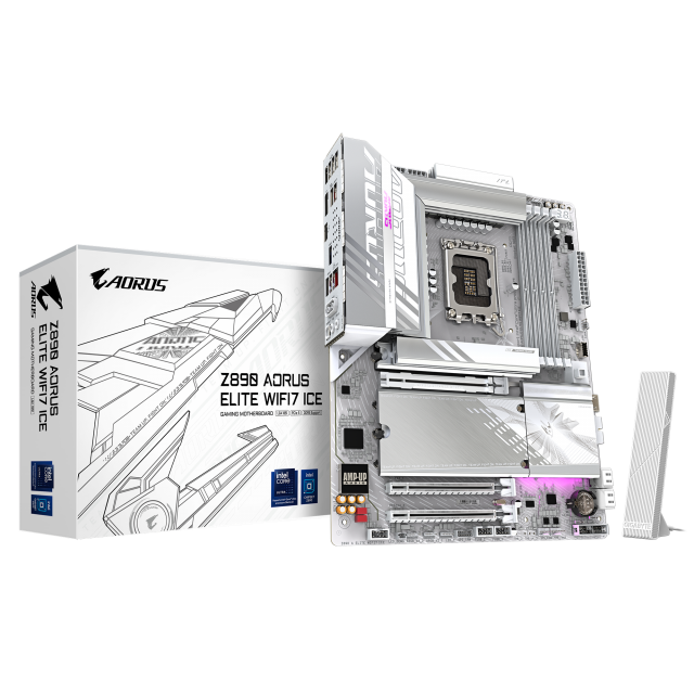 Motherboard GIGABYTE Z890 AORUS ELITE WIFI 7 ICE, LGA 1851 