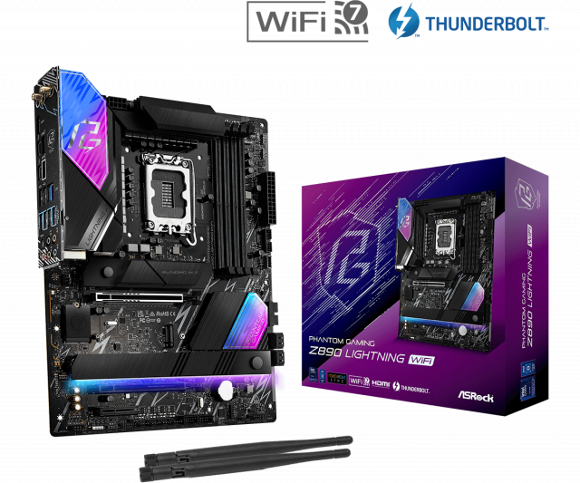 Дънна платка ASRock Z890 LIGHTNING WIFI, LGA 1851 