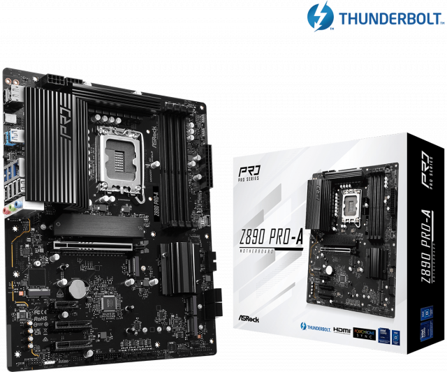 Дънна платка ASRock Z890 Pro RS, LGA 1851 