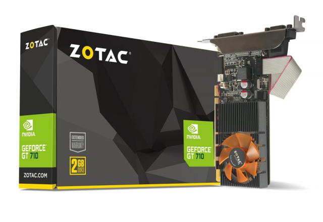 Graphic card ZOTAC GeForce GT 710 2GB GDDR5 