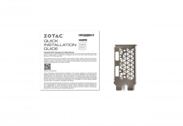 Graphic card ZOTAC GAMING RTX 3050 LP 6GB GDDR6 