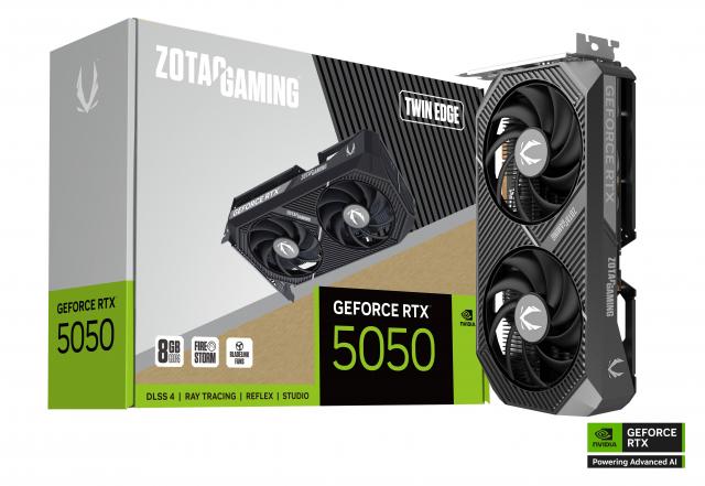 Graphic card ZOTAC GAMING RTX 5050 Twin Edge 8GB GDDR6 