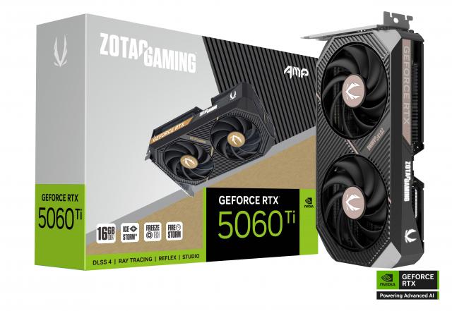 Graphic card ZOTAC GAMING RTX 5060 TI 16GB AMP GDDR7 