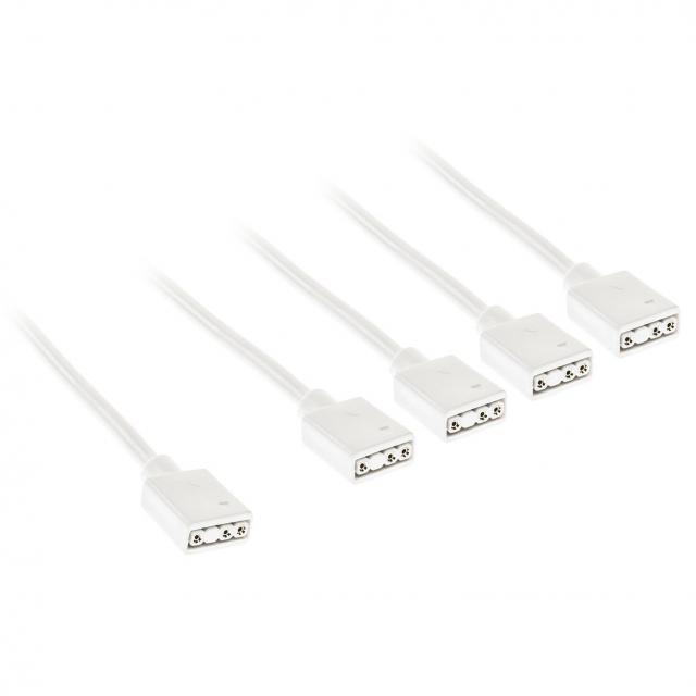 Cable Kolink ARGB 1-4 Splitter - 30 cm White 