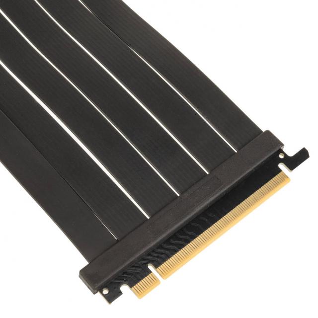 Kolink PCIe 5.0 Riser Cable, 180 degrees, 300mm - Black 