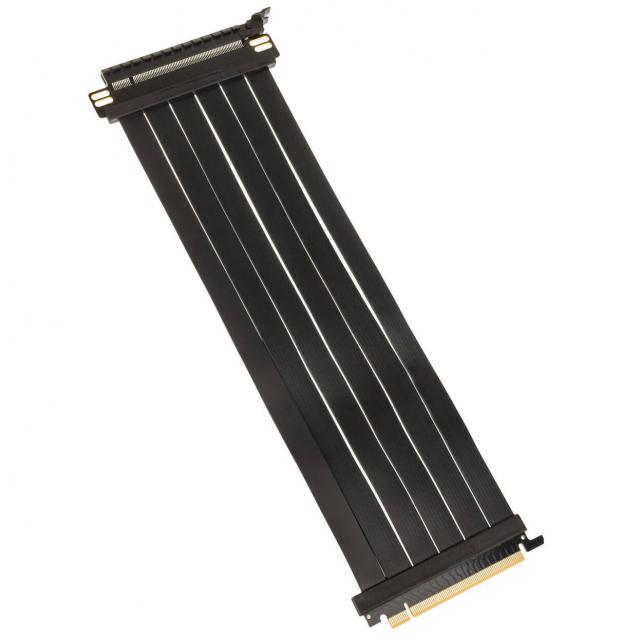 Kolink PCIe 5.0 Riser Cable, 180 degrees, 300mm - Black 